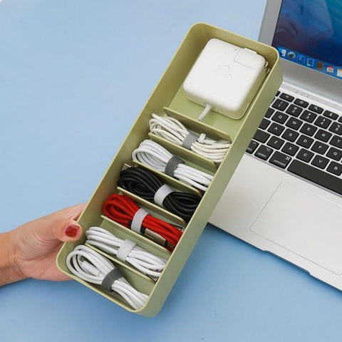 Dustproof Power Cable Storage Box-HA00840-Veeddydropshipping