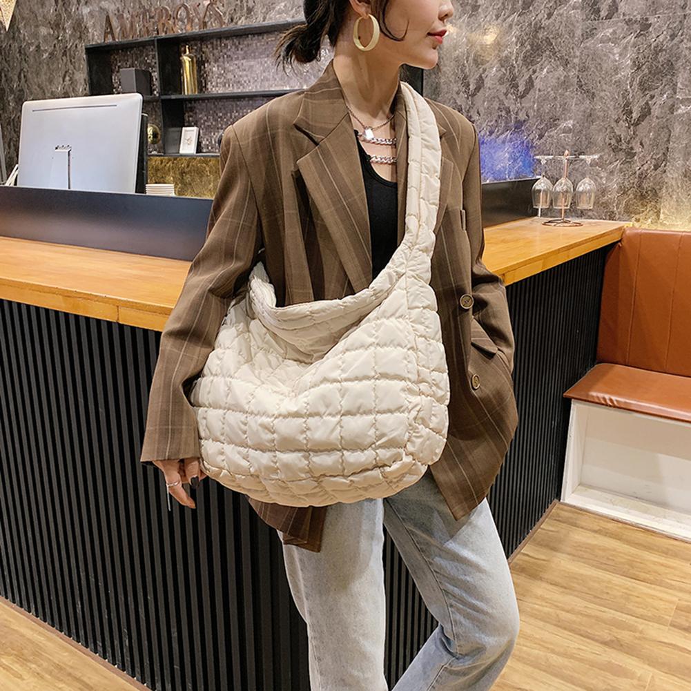 Color Cloud Shoulder Bag Female Casual Quilted Crossbody-BS00178-Veeddydropshipping