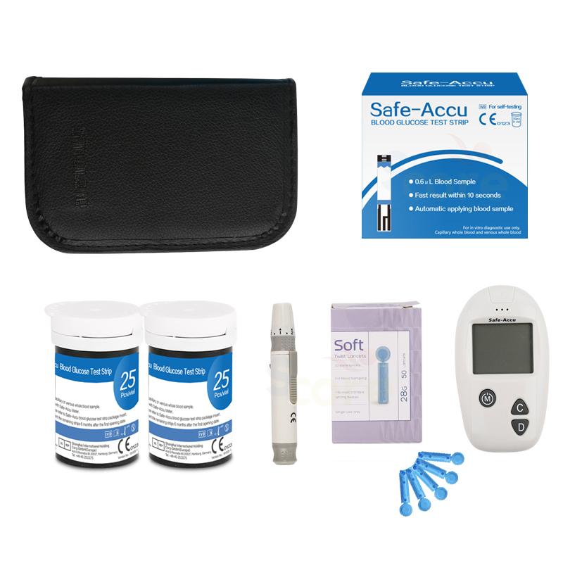 Blood Glucose Meter Test Strips Lancets Glucometer kit-BH00800-Veeddydropshipping