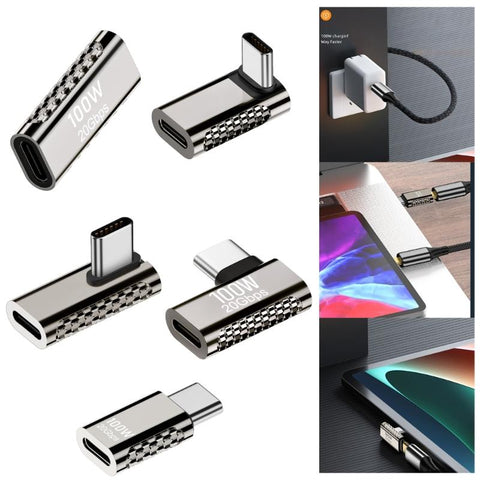 100W USB C OTG Adapter Type C To USBC OTG Adapter for MACBOOK   8K 60HZ CE00181-Veeddydropshipping