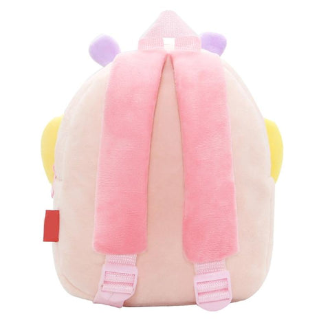 Kids Cute Butterfly Plush Backpack Kindergarten Boys Girls-TB00007-Veeddydropshipping