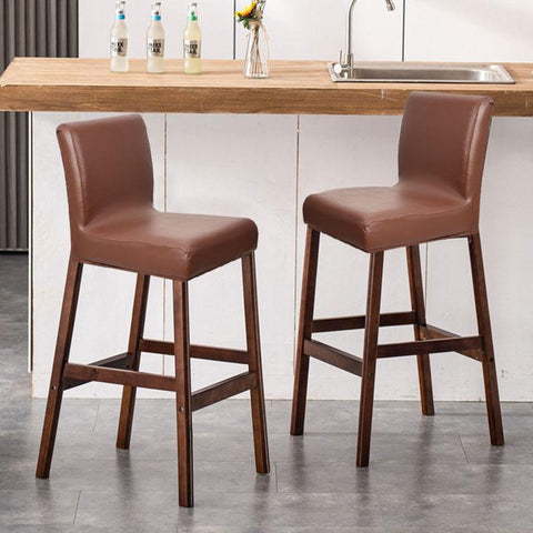 PU Waterproof Elastic Bar Stool Chair Covers-HA00534-Veeddydropshipping