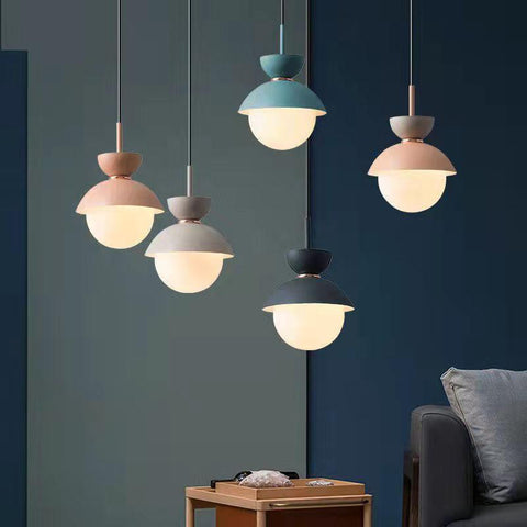 Chandelier creative personality makaron lamp-TI00334-Veeddydropshipping
