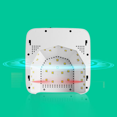 Led Nail Lamp UV 72W Rechargeable Professional Gel Nail Dryer -BH01078-Veeddydropshipping