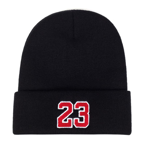 Beanie Cap 23 Number Slouchy Punk Personality-MF00966-Veeddydropshipping