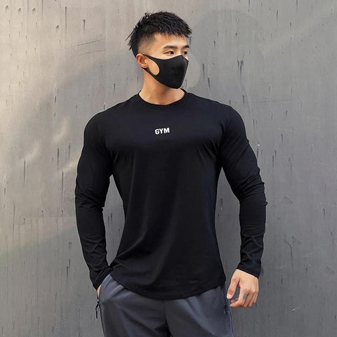 Men's Autumn New Collection Fitness Long Sleeve Men's Sports Outdoor Leisure-Veeddydropshipping