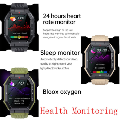Smart Watch Men Bluetooth Call Fitness For Android IOS Phone-JW00843-Veeddydropshipping