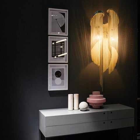 Luxury Chain Wall Lamp Led Mirror Light-TI00473-Veeddydropshipping