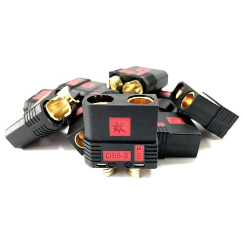 2/5pair QS8-S Heavy Duty Battery Connector Anti-Spark Gold Connector Large-AM00104-Veeddydropshipping