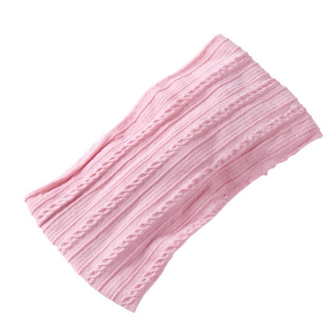 Wide Baby Nylon Newborn Headband Knotted Bow Hair Band Braid-TB00437-Veeddydropshipping