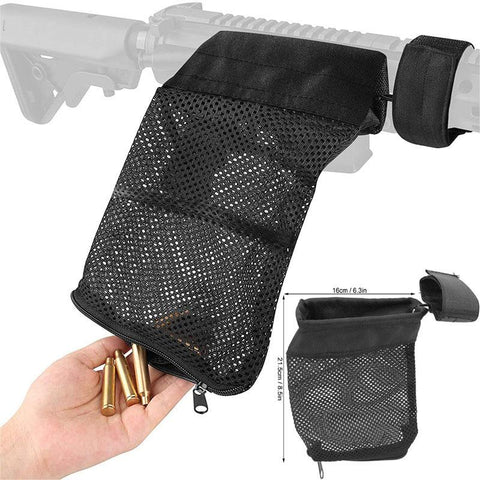 Ammo Brass Shell Catcher Mesh Trap Nylon Mesh Bag-OS01358-Veeddydropshipping