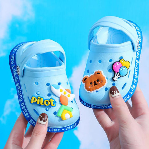 Summer Children Garden Clogs Shoes Boys&amp;Girls Beach Sandal-TB00136-Veeddydropshipping