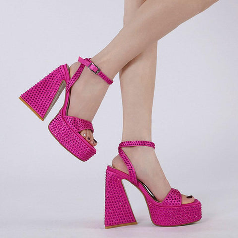 Rosyred Platform Shoes Trendy Chic Summer Sandals High-BS00991-Veeddydropshipping