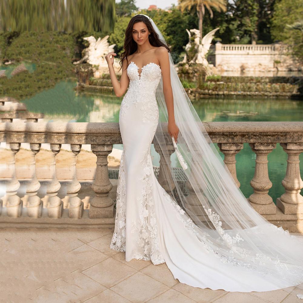 Sexy Mermaid Wedding Bride Dresses-WF01563-Veeddydropshipping
