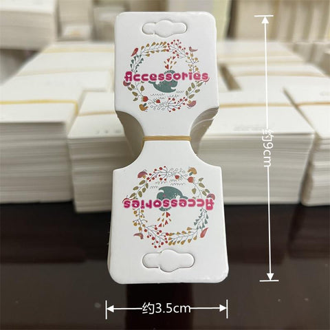 Kraft Paper Packing for Necklace Jewelry Display Cards -JW01669-Veeddydropshipping