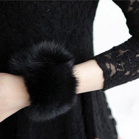 Ladies wrist Warm cuffs Windproof-WF01175-Veeddydropshipping