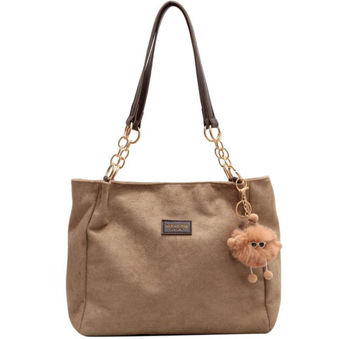 handbags for women Winter soft warm Female bag luxury office tote-BS00104-Veeddydropshipping