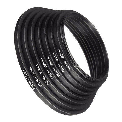 7pcs Universal 49 77mm  Camera Ring Adapter DSLR Mini Step Up Professional -CE00385-Veeddydropshipping