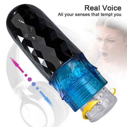 Automatic Male Masturbator Telescopic Rotation Vagina Masturbation Equipment Sex Toys -BH01185-Veeddydropshipping