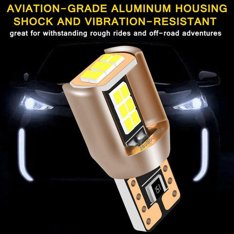 2Pcs New T10 W5W Super Bright 2016 LED Car Parking Lights WY5W Auto-AM00017-Veeddydropshipping