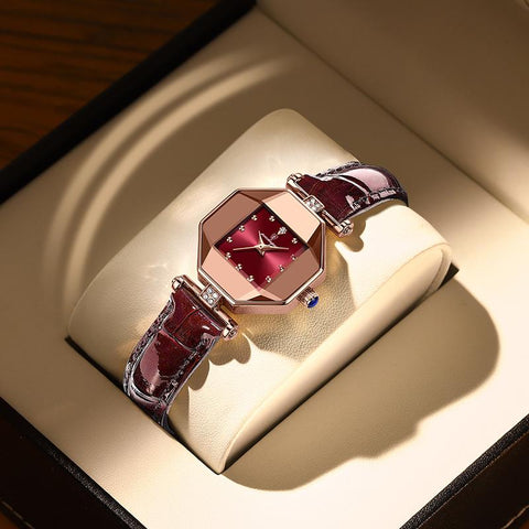 Luxury Quartz Watch Elegant  Crystal Dial Waterproof-JW00986-Veeddydropshipping