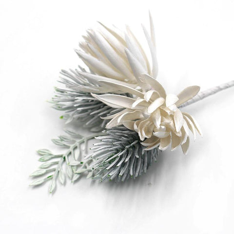 Artificial Flower Pine DIY Scrapbooking Decorative-HA00753-Veeddydropshipping