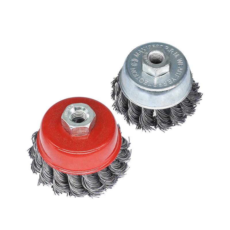 Screw Twist Knot Wire Wheel Cup Brush-TI00134-Veeddydropshipping