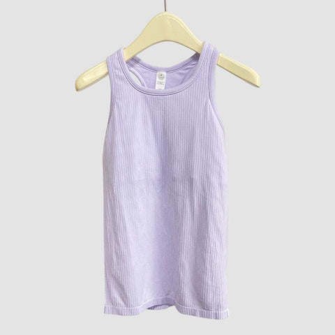 Fitness Crop Tops Built in Bra Yoga Sleeveless Vest Solid-OS01466-Veeddydropshipping