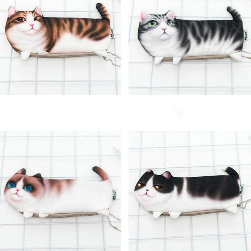 1pcs Cat Pen Bag Plush Backpack Cute Cartoon Animal Baby-TB00054-Veeddydropshipping