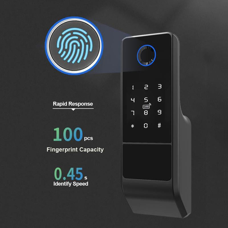 Fingerprint Lock  Digital Password Mechanical Key-CO00602-Veeddydropshipping