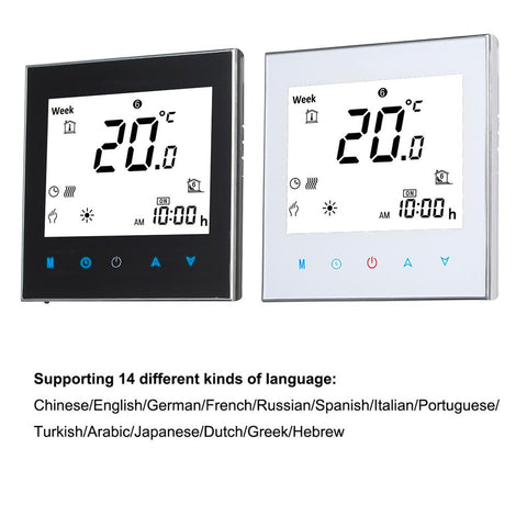 WiFi Voice Control Thermostat LCD Display Heater Temperature Controller-TI01053-Veeddydropshipping