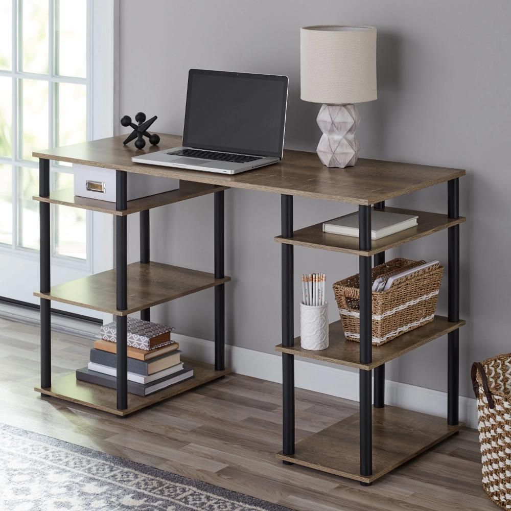 No Tools Computer Desk Computer Desk-HA01607-Veeddydropshipping
