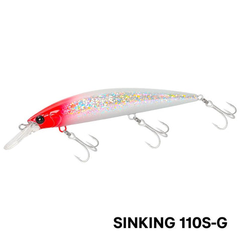 110S 110mm 37g Heavy Sinking Minnow Hard Artificial Plastic Sea Fishing Lure -OS00544-Veeddydropshipping