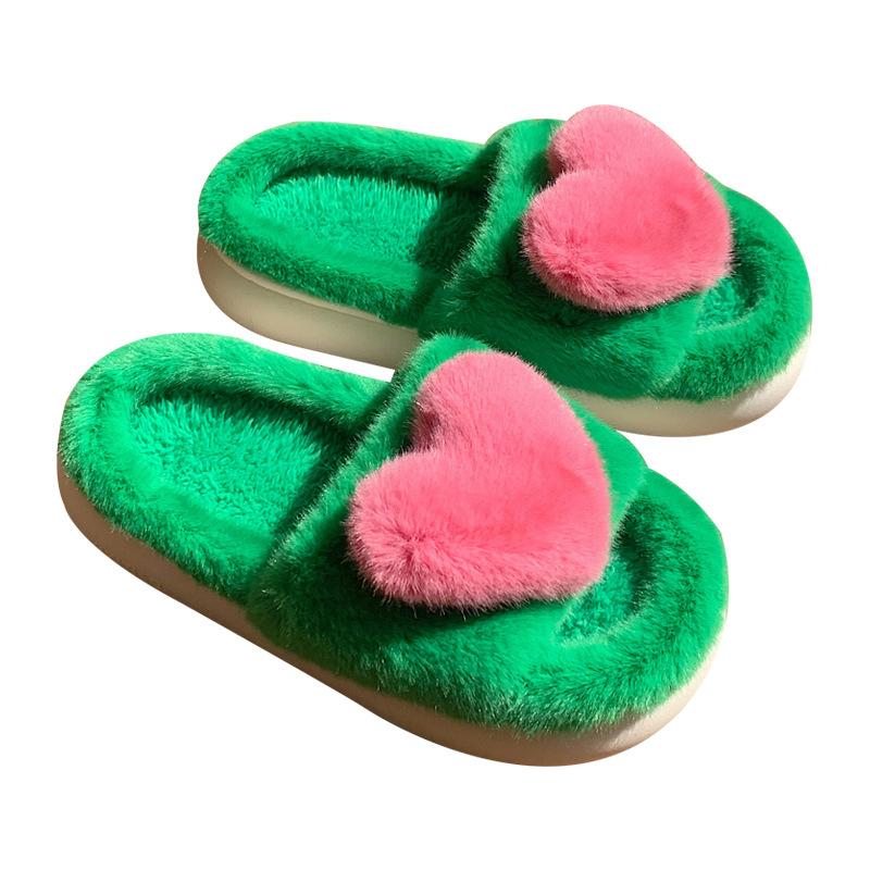 Fur Furry Thick Platform Home Warm Plush-BS01184-Veeddydropshipping