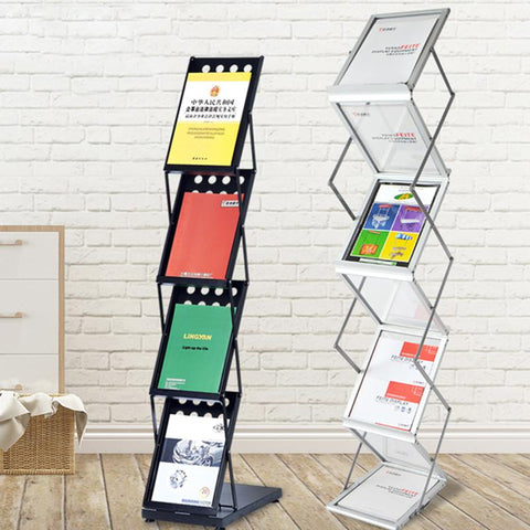 Folding Information Shelf Catalogue Shelf-HA01612-Veeddydropshipping