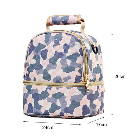 Backpack Double Layer Feeding Bottle Backpack Drink Milk Lunch-BS00244-Veeddydropshipping