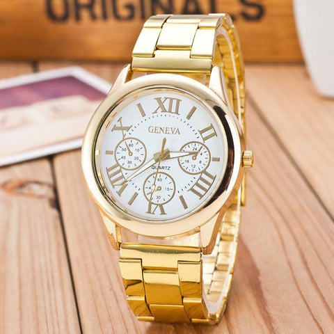 3 Eyes Silver Geneva Casual Quartz Watch Women Stainless SteeL-JW00929-Veeddydropshipping