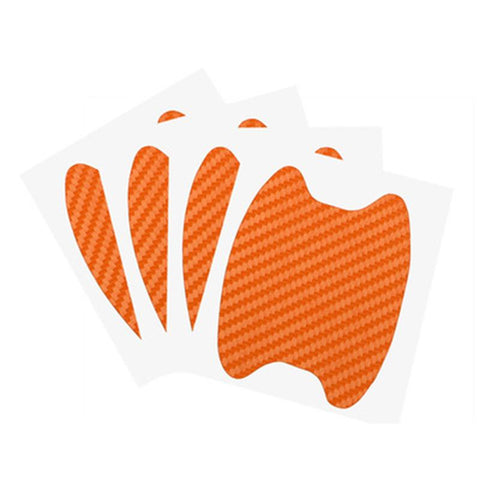 6Color 4Pcs Car Door Sticker Carbon Fiber Scratches Resistant Cover-AM00091-Veeddydropshipping