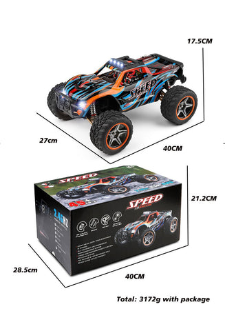 Wltoys 104009 1:10 2.4G Racing 45KM/H 4WD RC Car Speed Big Alloy Electric-TB01452-Veeddydropshipping