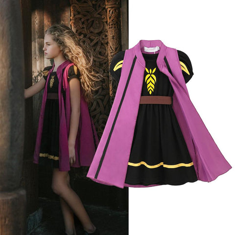 Encanto Frozen Disney Princess Dress Girl Mirabel Isabela Elsa Anna-TB00840-Veeddydropshipping