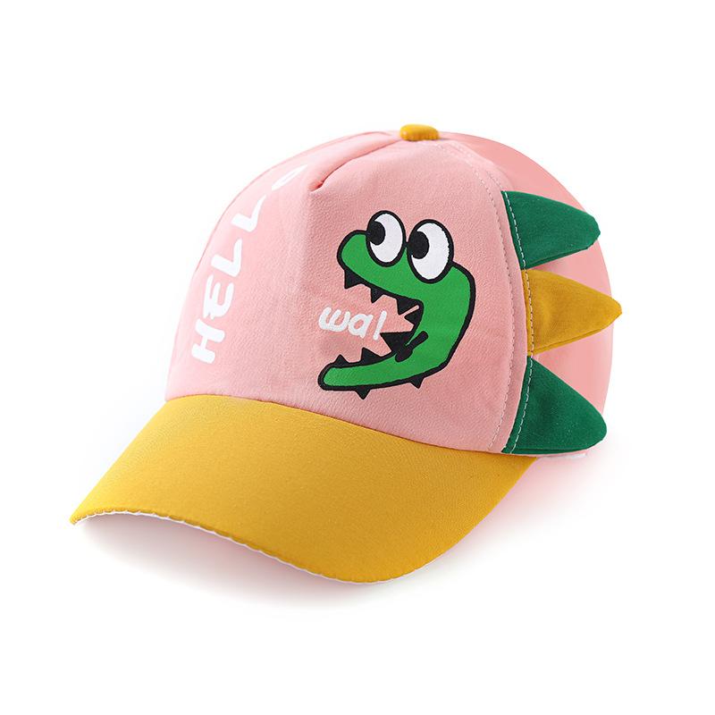 Baby Baseball Cap for Boy Girl Cartoon Dinosaur Children Adjustable Sun-Veeddydropshipping-8
