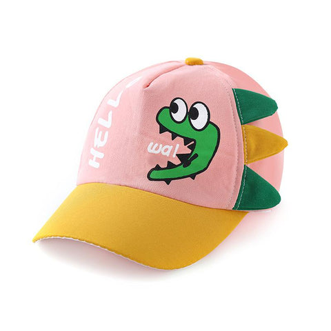 Baby Baseball Cap for Boy Girl Cartoon Dinosaur Children Adjustable Sun-Veeddydropshipping-8