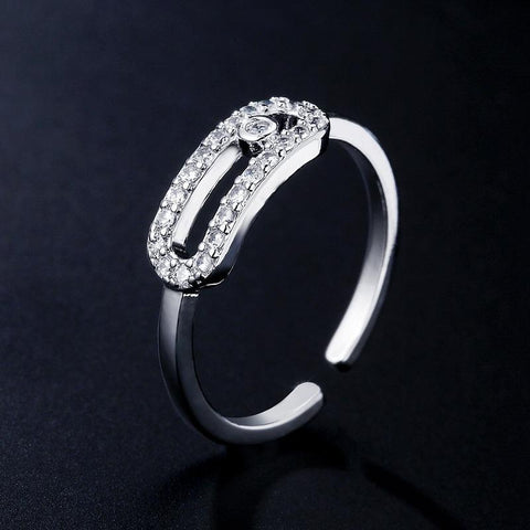 Gothic Simple Bridal Cubic Zirconia Finger Rings for Women -JW00028-Veeddydropshipping
