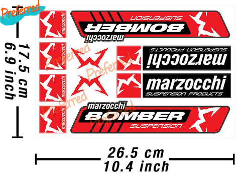 decalcomanie Heavy Duty Vinyl Decals 10 Sets Car Sticker-AM00975-Veeddydropshipping