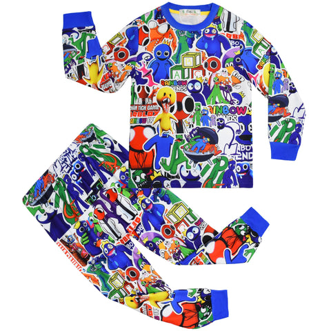 Game Rainbow Friends Pyjama Kids Pajamas Baby Boys Long Sleeve-TB01042-Veeddydropshipping