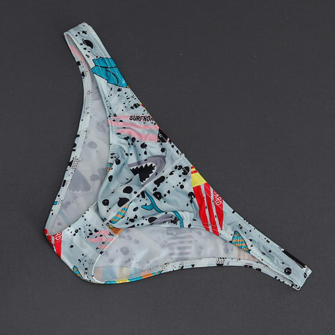 Printed Panties  Briefs Male Underpants Sexy Man Brief Mens-MF01693-Veeddydropshipping