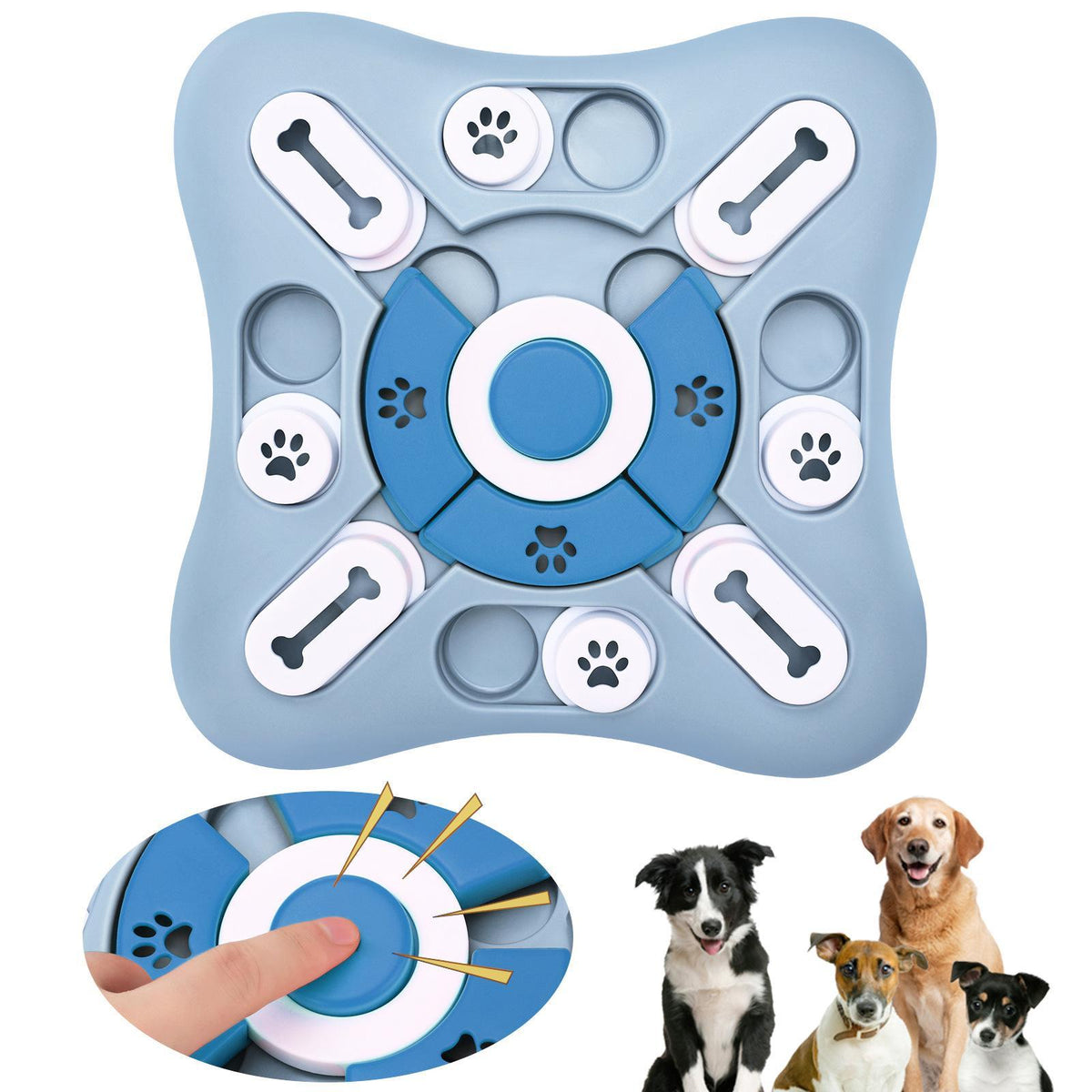 Dog Toys Slow Feeder Interactive Increase Puppy-HA01475-Veeddydropshipping