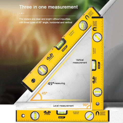 Precision Spirit Level Magnetic Ruler-TI00147-Veeddydropshipping