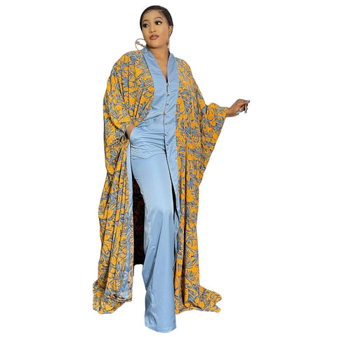 African Dresses Clothes For Women 2 Piece Set-WF01694-Veeddydropshipping