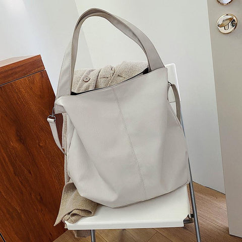 Female Luxury Soft Leather Messenger Bag Big All Match Handbags Women-BS00118-Veeddydropshipping